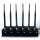 Adjustable 15W 3G/4G High Power Cell phone Jammer with 6 Powerful Antenna