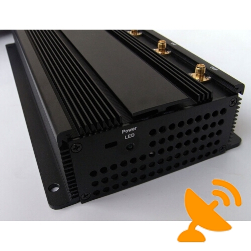 Wifi + GPS + Cellular Phone + VHF + UHF Jammer - Click Image to Close