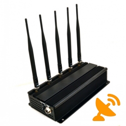 Wall Mounted High Power Mobile Phone + Wifi Jammer 11W