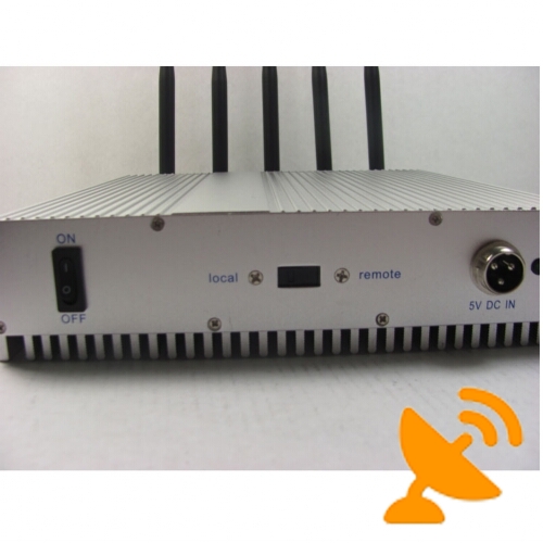 12W Wifi & Cell Phone Jammer with Remote Control - Click Image to Close