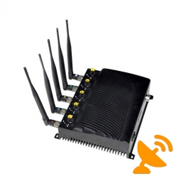 Wall Mounted Adjustable Wifi & GPS & Cell Phone Jammer - EU Version