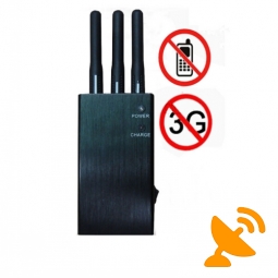 Portable Cell Phone Jammer - 3G DCS/PHS CDMA/GSM Signal
