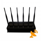 13W High Power 3G 4G CellPhone Jammer Wall Mounted