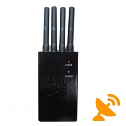 High Power 3G 4G Wimax Cell Phone Signal Jammer with Cooling Fan 1.2W