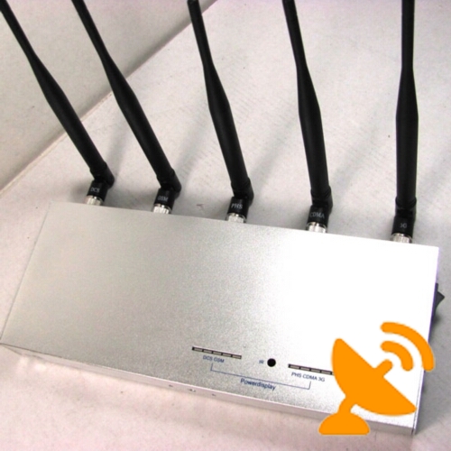 High Power Cell Phone Jammer with Remote Control - Click Image to Close