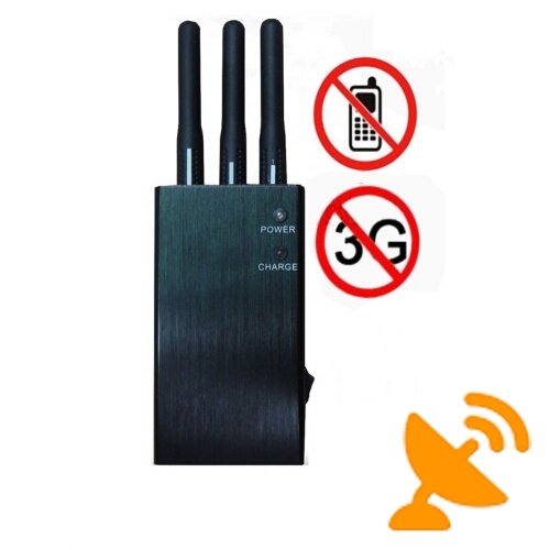 Portable Cell Phone Jammer - 3G DCS/PHS CDMA/GSM Signal - Click Image to Close