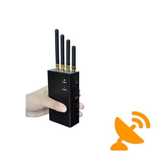 2W 4 Band Wifi + Cell Phone Signal Jammer 20 Meters - Click Image to Close