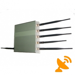 6 Antennas GPS + Wifi + Cell Phone Jammer