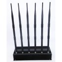 UHF/VHF Jammers : 6 Antenna VHF, UHF, Cell phone jammer