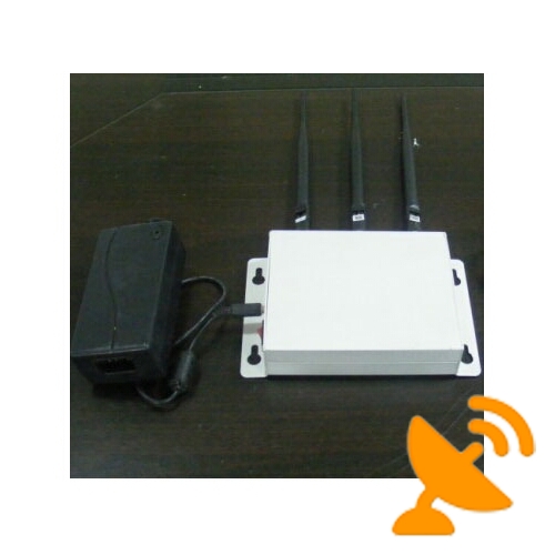 6W Wall Mounted Mobile Phone Signal Jammer 20 Meters - Click Image to Close