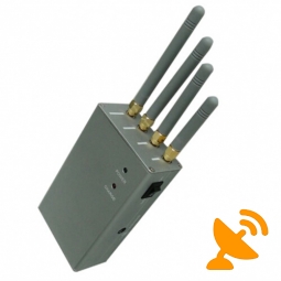 High Power 2.5W Portable Cell Phone Signal Jammer