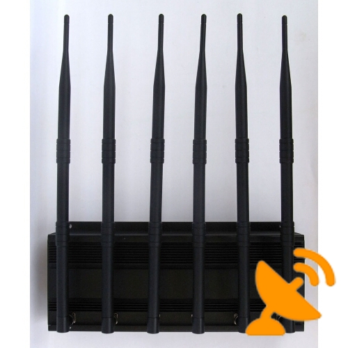 Multifunctional Cellular Phone + GPS + Wifi + VHF + UHF Signal Jammer - Click Image to Close