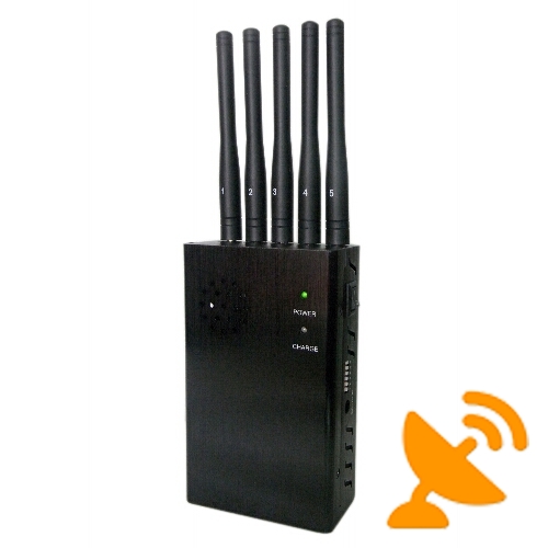 3W Portable 3G Cell Phone & UHF & Wifi Blocker - Click Image to Close