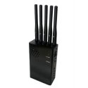 3W Handheld Cell Phone GPS Wifi Jammer with Fan