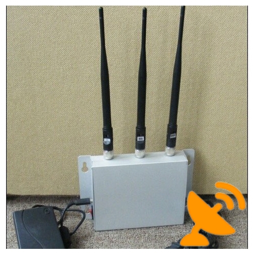 6W Wall Mounted Mobile Phone Signal Jammer 20 Meters - Click Image to Close