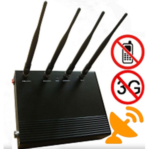 5 Band Cell Phone Signal Jammer (GSM,CDMA,DCS,PHS,3G) - Click Image to Close
