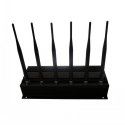 13W High Power 3G 4G CellPhone Jammer Wall Mounted