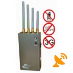 5 Band Portable GPS Jammer + Mobile Jammer