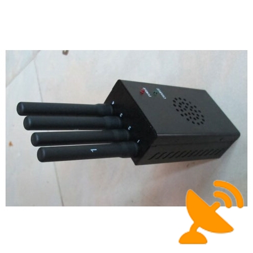 High Power Cell Phone & Wifi Jammer with Cooling Fan - Click Image to Close