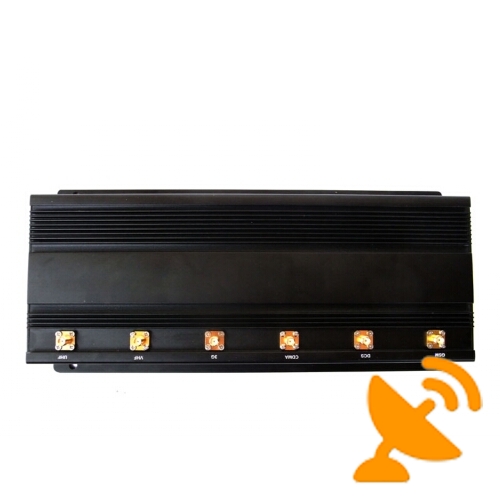 High Power Lojack + RF 315 433 MHZ + Cell Phone Jammer Blocker - Click Image to Close