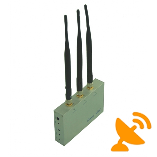 4W Remote Control GSM CDMA 3G Cell Phone Signal Jammer - Click Image to Close