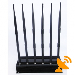 VHF + UHF + Wifi + GPS + Cell Phone Signal Jammer