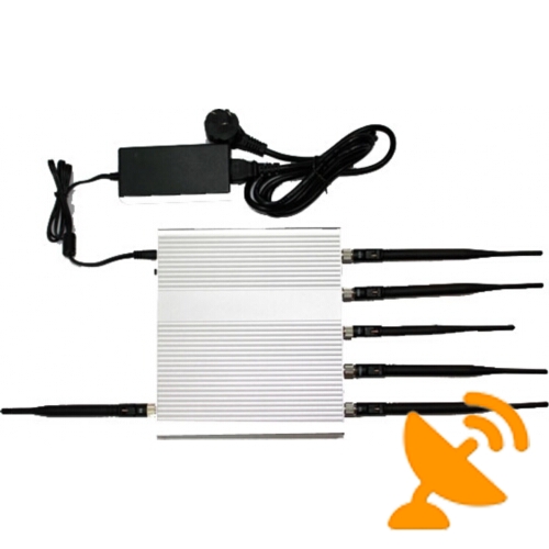 6 Antennas GPS + Wifi + Cell Phone Jammer - Click Image to Close