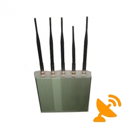 12.5W Remote Control 3G Cell Phone Blocker Jammer