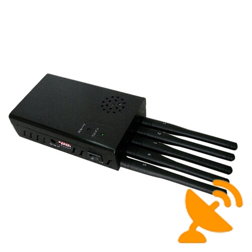 3W Handheld Cell Phone GPS Wifi Jammer with Fan - Click Image to Close