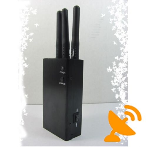 Portable 5 Band CDMA Cell Phone Jammer + Wireless Video Blocker - Click Image to Close