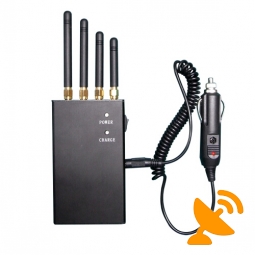 Portable 3G 2110MHZ - 2170MHZ 4G Wimax 2345 MHZ-2400 MHZ Cell Phone Jammer 2W