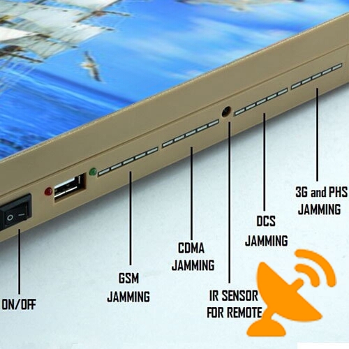 3G Cell Phone Jammer for PHS DCS PCS Signal - Click Image to Close