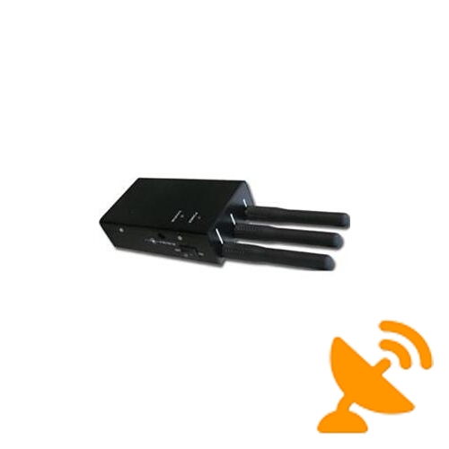 5 Band Portable GPS Signal Jammer + Cellular Phone Signal Blocker - Click Image to Close