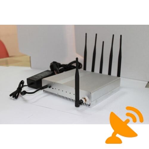 6 Antennas GPS + Wifi + Cell Phone Jammer - Click Image to Close