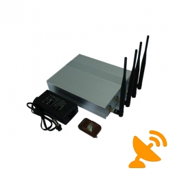 Desktop 3g Cell Phone Jammer with Remote