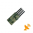 Portable Cell Phone + GPS Jammer - GSM,CDMA,DCS,3G,GPS Signal