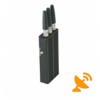 Mini Portable GPS Jammer 1500MHz-1600MHz + Cell Phone Jammer