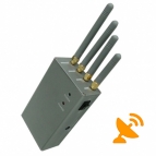 High Power 2.5W Portable Cell Phone Signal Jammer