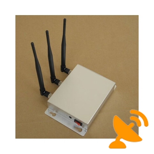 6W Wall Mounted Mobile Phone Signal Jammer 20 Meters - Click Image to Close