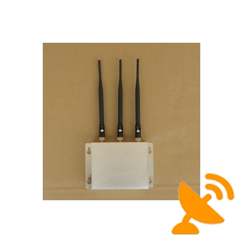 6W Wall Mounted Mobile Phone Signal Jammer 20 Meters - Click Image to Close