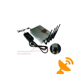 Adjustable 3G Cell Phone Jammer with Remote Control