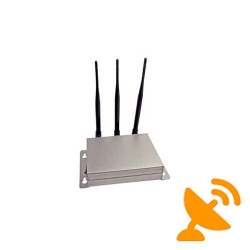 6W Wall Mounted Mobile Phone Signal Jammer 20 Meters - Click Image to Close