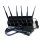 6 Antenna Adjustable High Power Cellular Phone + GPS + Wifi Signal Jammer 15W