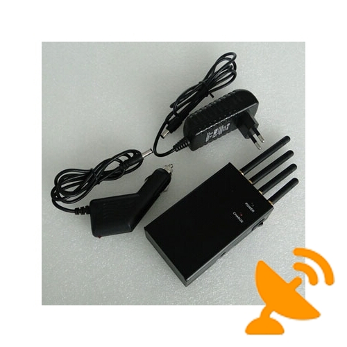 High Power 3W Portable Mobile Phone + Wifi Signal Jammer - Click Image to Close