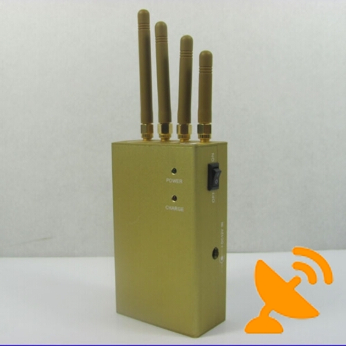 Hand held GPS Jammer + Cell Phone Blocker Europe American - Click Image to Close