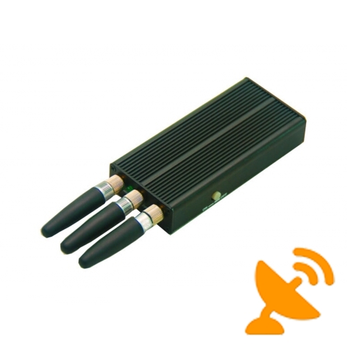 Mini Portable GPS Jammer 1500MHz-1600MHz + Cell Phone Jammer - Click Image to Close