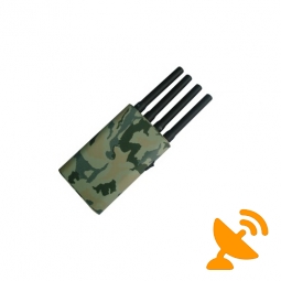 Portable Cell Phone + GPS Jammer - GSM,CDMA,DCS,3G,GPS Signal