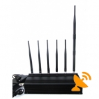 6 Antennas 3G 4G Mobile + Lojack Jammer 15W