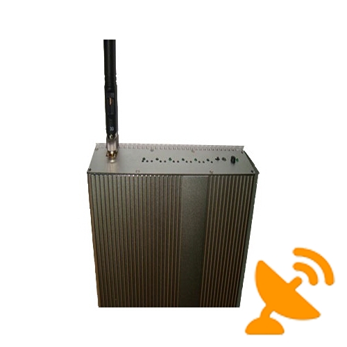 15W 6 Antenna Wifi + GPS + Cellular Phone Scrambler Disruptor - Click Image to Close