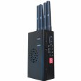 Portable GPS + 3G GSM CDMA PCS Cell Phone Jammer 1.2W